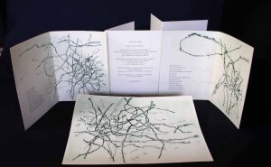jean-marc-brunet-soyons-un-chant -jean-pierre-siméon-2023 livre-artiste-poème inédit accompagné de 5 gravures. 30 exemplaires sous coffret. Editions AB